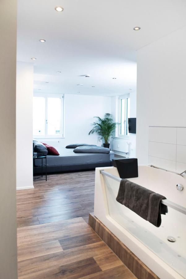 Luxus Suite Im Herzen Von Kempten***** +Parkplatz Bagian luar foto